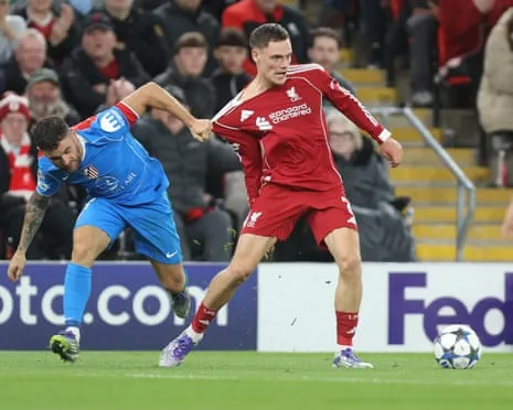 ‘A creative player with an edge’: Florian Wirtz displays a dark side, claims Liverpool’s manager